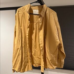 Men's Casual Tan Shirt Jacket